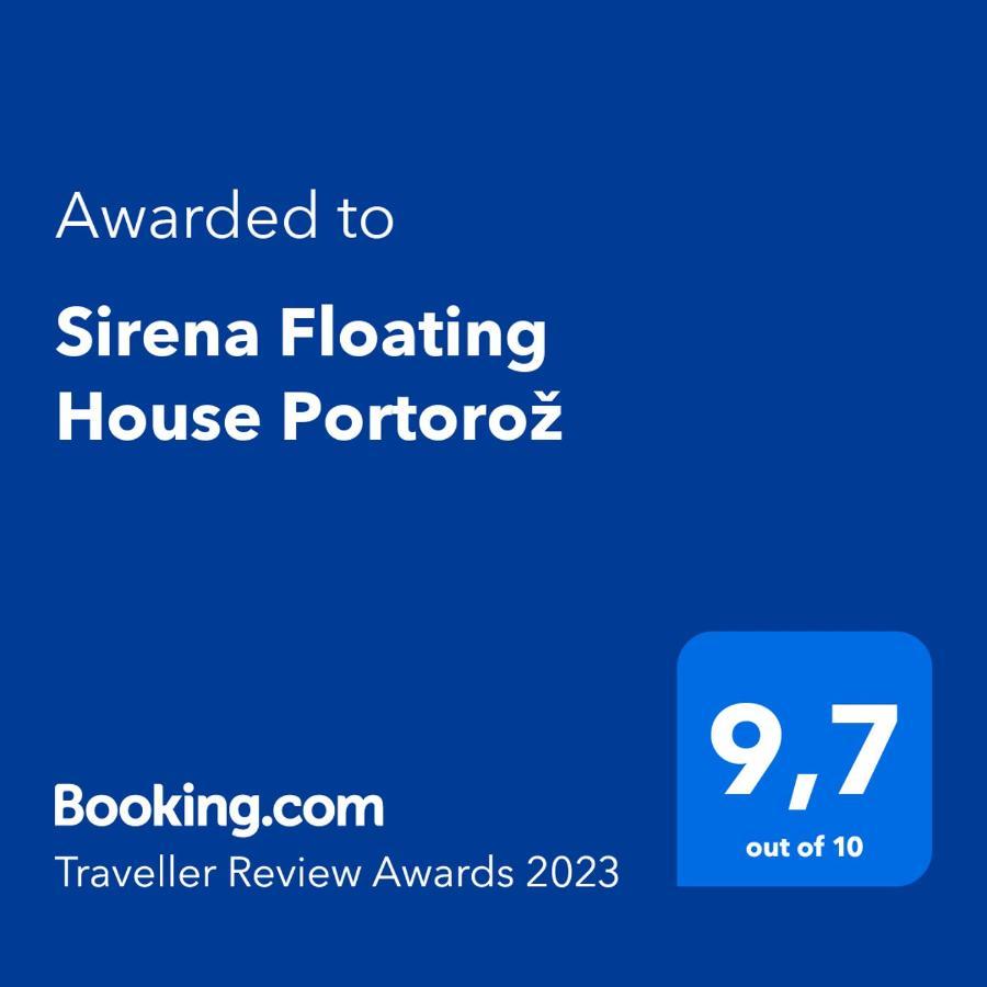 Sirena Floating House Portoroz Villa Buitenkant foto